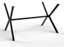 X-shape table legs
